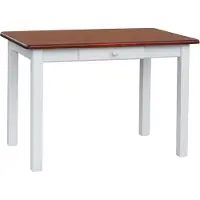 Merkloos Handgemaakte Eiken Tafel met Lade voor Keuken of Eetkamer