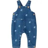 Lil´ Atelier Overall blauw / wit