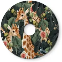 Creative Cables Ellepi Kleine Flatscreen Met Jungledieren ´fluisteringen Van De Wildernis´ Giraffen 24 Cm