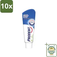 Prodent 10 x - Tandpasta - Cool Mint - Verfrissend - 75ml - Wasstrips - Tandpasta - Tandbederf - Tanderosie - Tandglazuur - Fluoride