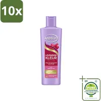 Unilever 10 x – Shampoo – Levendige Kleur – 250 ml - Grootverpakking - Vaatwasstrips - Kleurbehoud Haar - Hibiscus Shampoo - UV-filter Haar - Gezonde Kleur - Stralende Haarkleur