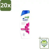 Head & shoulders 20 x - Shampoo - Smooth & Silky - 250ml - Grootverpakking - Vaatwasstrips - Roosvrij Haar - Glad Haar - Zijdezacht Haar - Droog Haar - Pluizig Haar