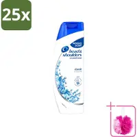 Head & shoulders 25 x - Shampoo - Classic Clean - 250ml - Bulkverpakking - Anti-roos shampoo - Douchemop - Roosvrij haar