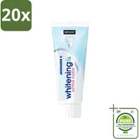 Sence 20 x - Whitening - Tandpasta - Met Fluor - 75 ml - Grootverpakking - Vaatwasstrips - Witte Tanden - Tandpasta - Fluoride - Tanden Verzorgen - Mintsmaak