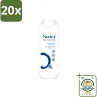 Neutral 20 x – Shampoo – Normaal Haar – 250 ml - Wasstrips - Gevoelige Hoofdhuid - Normaal Haar - Milde Shampoo - 0% Parfum - 0% Kleurstoffen