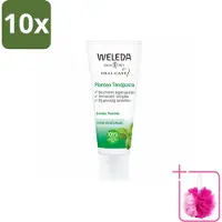 Weleda 10 x - Planten tandpasta - 75 ml - Bulkverpakking - Natuurlijke tandpasta - Douchemop - Tandvlees kalmeren