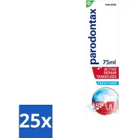 Parodontax 25 x – Tandpasta – Active Repair Fresh Mint – 75 ml - Voordeelverpakking - 25 stuks