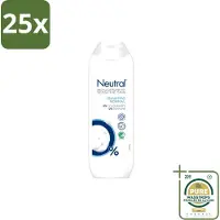 Neutral 25 x – Shampoo – Normaal Haar – 250 ml - Wasstrips - Gevoelige Hoofdhuid - Normaal Haar - Milde Shampoo - 0% Parfum - 0% Kleurstoffen