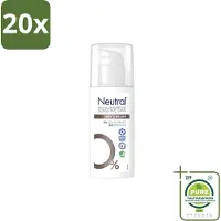 Neutral 20 x – Dagcrème – Parfumvrij – 50 ml - Grootverpakking - Vaatwasstrips - Gevoelige Huid - Dagcrème - Hydratatie - Glycerine - Parfumvrij