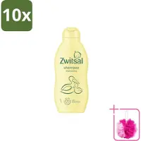 Zwitsal 10 x – Shampoo – Mild & Verzorgend – 200 ml - Bulkverpakking - Baby shampoo - Douchemop - baby shampoo
