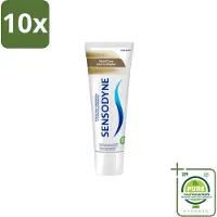 Sensodyne 10 x – Tandpasta – MultiCare – 75 ml - Grootverpakking - Vaatwasstrips - Gevoelige Tanden - Mondverzorging - Tandpasta - Tandgevoeligheid - Tandplak