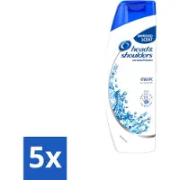 Head & shoulders 5 x - Shampoo - Classic Clean - 250ml - Voordeelverpakking - 5 stuks