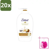 Dove 20 x - Handzeep - Pampering Care - Verzachtend - 250 ml - Bulkverpakking - Handzeep - Douchemop - Shea butter