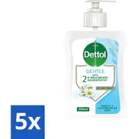 Dettol 5 x - Handzeep - Gentle - Kamille & Katoenbloesem - 250 ml - Voordeelverpakking - 5 stuks