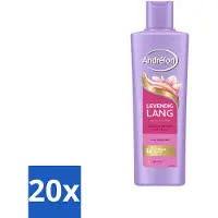 Andrélon 20 x – Shampoo – Levendig Lang – 250 ml - Voordeelverpakking - 20 stuks