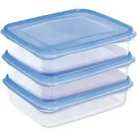 Sunware Vriesdoos, 0,7 liter, set van 3