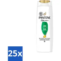 Pantene – Shampoo – Glad & Zijdeachtig – Voedt en versterkt – Voor kroeshaar – 225 ml - Voordeelverpakking - 25 stuks