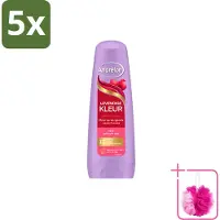 Unilever 5 x – Conditioner – Levendige Kleur – 200 ml - Bulkverpakking - Kleurvervanging - Douchemop - Haarkleur beschermen
