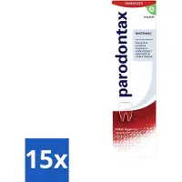 Parodontax 15 x - Tandpasta - Whitening - 75ml - Voordeelverpakking - 15 stuks