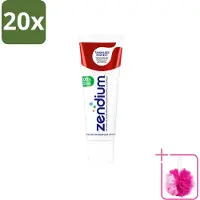 Zendium 20 x – Tandpasta – Tandvlees Protect – 75 ml - Bulkverpakking - Gevoelig tandvlees - Douchemop - Tandvlees bescherming