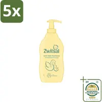 Zwitsal 5 x – Shampoo – Anti-Klit – 400 ml - Wasstrips - Baby Shampoo - Anti-klit Shampoo - Baby Shampoo - Baby Haartjes - Babyhuid Bescherming