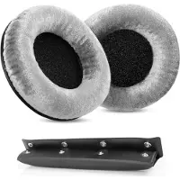 Markenlos Oorkussens voor Beyerdynamic DT770, DT880 en DT990, comfortabel, grijs/zwart