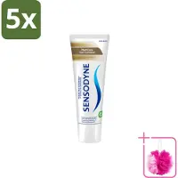 Sensodyne 5 x – Tandpasta – MultiCare – 75 ml - Bulkverpakking - Gevoelige tanden - Douchemop - Mondverzorging