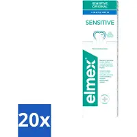 Elmex 20 x - Tandpasta - Gentle White - Triple Protection - 75 ml - Voordeelverpakking - 20 stuks