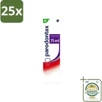 Parodontax 25 x – Tandpasta – Ultra Clean – Bloedend Tandvlees – 75 ml - Wasstrips - Bloedend Tandvlees - Tandpasta - Tandvleesbescherming - Tandplak - Fluoride