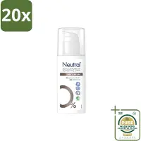 Neutral 20 x – Dagcrème – Parfumvrij – 50 ml - Wasstrips - Gevoelige Huid - Dagcrème - Parfumvrij - Hydratatie - Glycerine