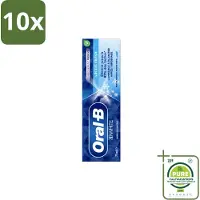 Oral-B 10 x - 3D White Arctic Fresh - Tandpasta - Whitening - Frisse Adem - 75 ml - Grootverpakking - Vaatwasstrips - Tandpasta - Witte Tanden - Frisse Adem - Tanden Poetsen - Glazuur Beschermen