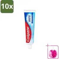 Colgate 10 x - Advanced White - Tandpasta - 100ml - Bulkverpakking - Tandpasta - Douchemop - Witte tanden