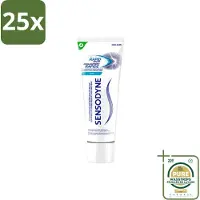 Sensodyne 25 x – Tandpasta – Rapid Relief – 75 ml - Wasstrips - Gevoelige Tanden - Tandpasta - Pijnverlichting - Tandgevoeligheid - Rapid Relief