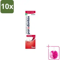 Parodontax 10 x - Tandpasta - Original - Versterkt Tandvlees & Verwijdert Tandplak - 75 ml - Bulkverpakking - Tandpasta - Douchemop - Tandvlees