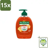 Palmolive 15 x – Handzeep – Hygiëne Plus Family – 300 ml - Grootverpakking - Vaatwasstrips - Handzeep - Hygiëne - Handen Reinigen - Bacteriën Bestrijden - Gezin