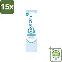 Sensodyne 15 x – Tandpasta – Proglasur Gentle Whitening – 75 ml - Grootverpakking - Vaatwasstrips - Tandpasta - Tanderosie - Tandglazuur - Witte Tanden - Gevoelige Tanden