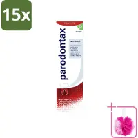 Parodontax 15 x - Tandpasta - Whitening - 75ml - Bulkverpakking - Tandpasta - Douchemop - Tanden witter maken