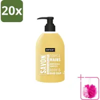 Sence 20 x - La Maison Du Savon De Marseille - Handzeep - Vanille - Hygiënisch - 500 ml - Bulkverpakking - Handzeep vanille - Douchemop - Hygiëne