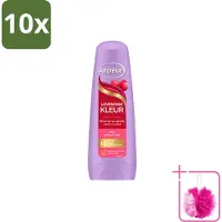Unilever 10 x – Conditioner – Levendige Kleur – 200 ml - Bulkverpakking - Kleurvervanging - Douchemop - Haarkleur beschermen