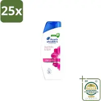 Head & shoulders 25 x - Shampoo - Smooth & Silky - 250ml - Wasstrips - Roosvrij Haar - Droog Haar - Pluizig Haar - Glad Haar - Zijdezacht Haar