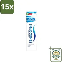 Sensodyne 15 x – Tandpasta – Extra Fresh Gel – 75 ml - Wasstrips - Gevoelige Tanden - Tandgevoeligheid - Fris Mondgevoel - Tandpasta - Fluoride