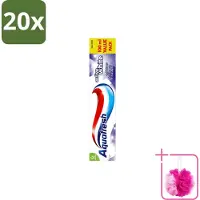 Aquafresh 20 x - Tandpasta - Whitening - Stralend Witte Tanden - 100 ml - Bulkverpakking - Tandpasta - Douchemop - Witte tanden