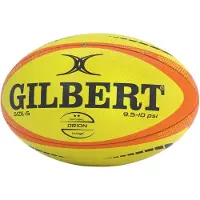 Gilbert rugbybal Orion Match maat 4 fluo voor kinderen en volwassenen.