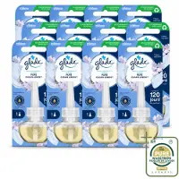 Glade 12 x - Navulling Elektrische Olie - Pure Clean Linen - Zonder Houder - Wasstrips - Luchtverfrisser - Geur - Fris - Essentiële Oliën - Geurafgifte