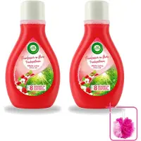 Air Wick 2 x – Luchtverfrisser – Actieve Wiek Framboos & Bloesem – 375 ml - Bulkverpakking - Luchtverfrisser - Douchemop - Geur