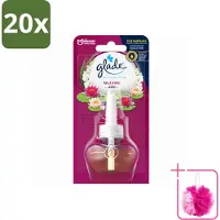 Glade 20 x - Navulling Elektrische Olie - Relaxing Zen - Zonder Houder - Bulkverpakking - Ontspanning - Douchemop - Geur