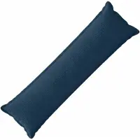 vidaXL Kussensloop HOUTEN Marineblauw 40 x 145 cm corduroy