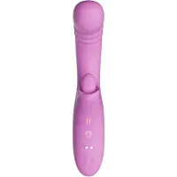 Desirel - Thrusting Tong Vibrator - Roze