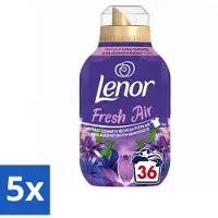 Lenor 5 x - Wasverzachter - Fresh Air Maneschijn - Ultra Geconcentreerd - 36 Wasbeurten - Voordeelverpakking - 5 stuks