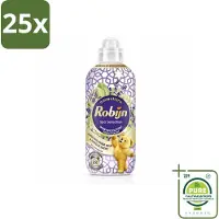 Robijn 25 x – Wasverzachter – Intense Spa Sensation – 765 ml - Grootverpakking - Vaatwasstrips - Wasverzachter - Eucalyptus - Lavendel - Wasgeur - Kleding Verzorgen
